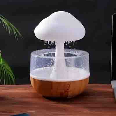 Cloud Rain Humidifier Lamp – 2-in-1 Air Purifier & LED Night Light