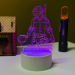 GearUP Acrylic Multicolor Night Lamp | PUBG | Gaming LED Night Lamp - Image 3