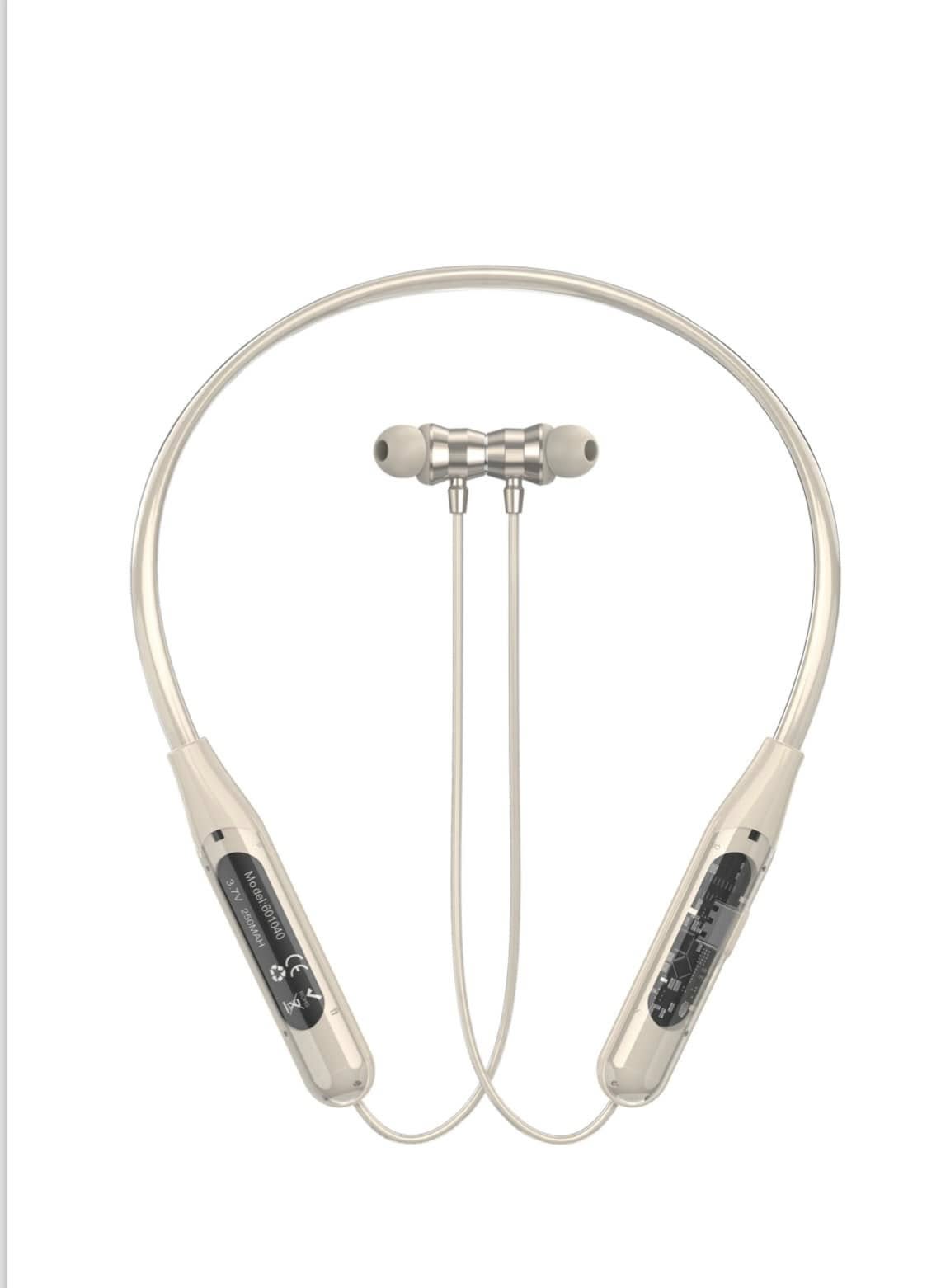 489051296_1144622871010528_5379030040389932400_n TRANSPARENT 2 Wireless Neckband Earphones – Bluetooth 5.2, Waterproof, Magnetic Sports TWS Earbuds with Mic - Image 3