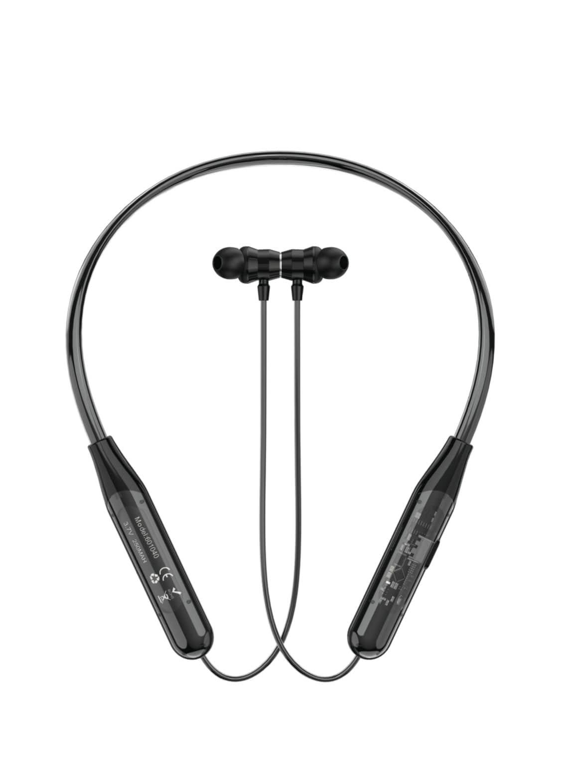 489267701_1144622467677235_5093872201255296215_n TRANSPARENT 2 Wireless Neckband Earphones – Bluetooth 5.2, Waterproof, Magnetic Sports TWS Earbuds with Mic - Image 5