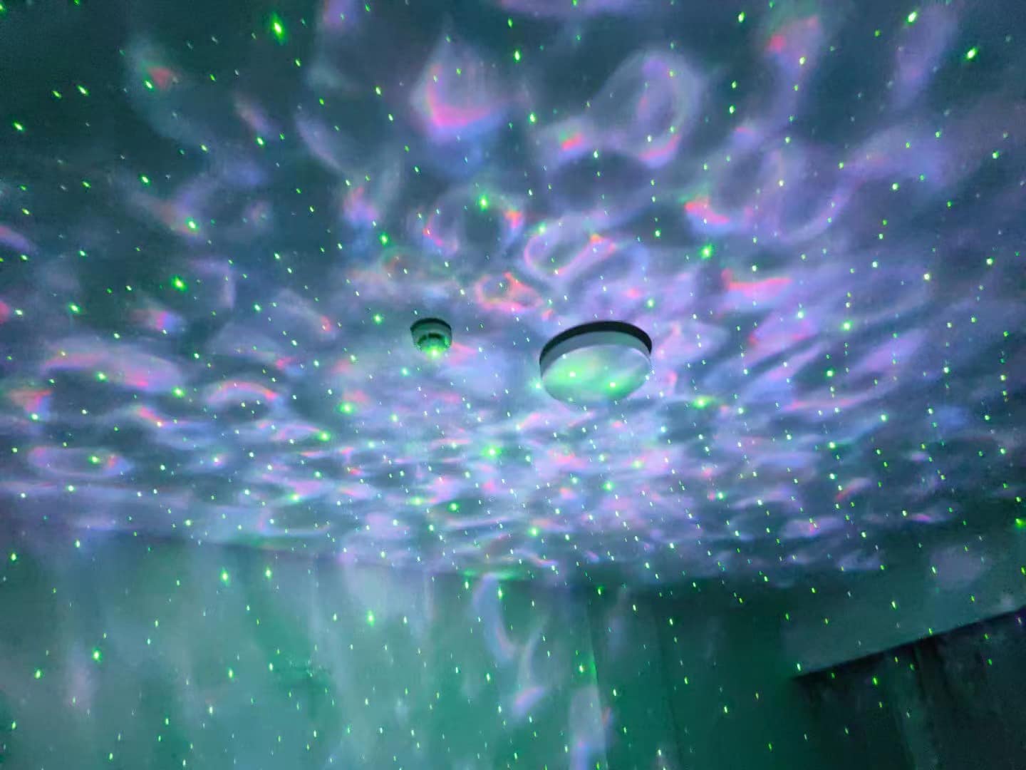 489721832_1145430824263066_6250642121762803500_n Galaxy Star Projector LED Night Light – Bluetooth Speaker & Bedroom Lamp - Image 2
