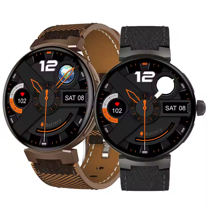 H3585c404ffeb43d19881e0d0f611280ep.jpg_720x720q50 DV05 Smart Watch – 1.45" IPS Screen, IP67 Waterproof, NFC & Wireless Charging - Image 2
