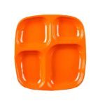 Melamine Fast Food Plate | Canteen Cafeteria Meal Plate | 3-Grid & 4-Grid Divided Plate | Commercial Plastic Tableware