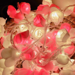 Romantic Confession Wedding Decoration Light – Rose Flower LED String - Image 3