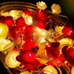 Romantic Confession Wedding Decoration Light – Rose Flower LED String - Image 4