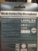 REMAX RL-LF31 MICDO Series Clip Lavalier Microphone | 1.5m Cable | Clear Audio Recording - Image 2