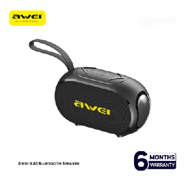 Awei KA1, Portable Bluetooth Speaker, RGB Speaker, Wireless Speaker, Deep Bass Speaker, Compact Speaker, Travel Speaker, Party Speaker, Awei Speaker Bangladesh, Music Lover