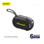 Awei KA1, Portable Bluetooth Speaker, RGB Speaker, Wireless Speaker, Deep Bass Speaker, Compact Speaker, Travel Speaker, Party Speaker, Awei Speaker Bangladesh, Music Lover