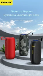 Awei Y370 Portable Original Bluetooth Speaker 🎶 | Super Power Sound | Deep Bass | High-Quality Audio - Image 2