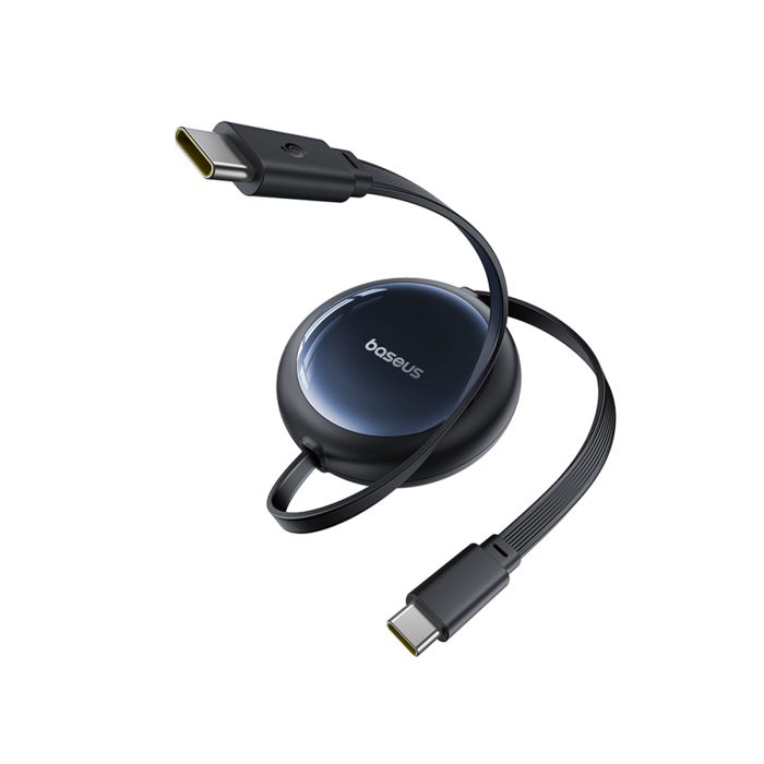 Baseus Nomos Retractable USB-C Cable 100W 4.9ft - Image 2