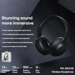 REMAX RB-660HB Stereo Wireless Bluetooth Headset | Dual Mode (Bluetooth + 3.5mm) | Premium Sound - Image 3