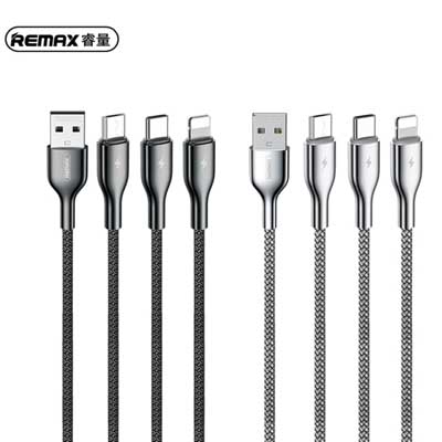 REMAX RC-092TH, Kingpin Series 3in1 Cable, 3.1A Fast Charging Cable, Multi-Device Charging Cable, Durable Data Cable, Portable Charger Cable, Lightning Type-C Micro USB Cable, Remax Cable BD, Fast Charge 3in1, Kingpin Cable