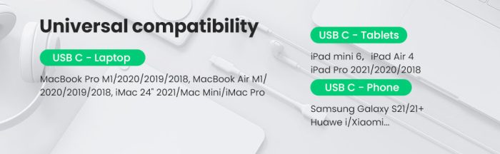 UGREEN USB-C to Lightning Audio Adapter | High-Quality Digital Audio Transmission - Image 3