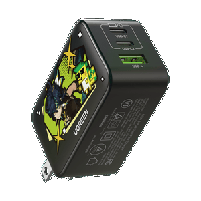 UGREEN Nexode Charger, Genshin Impact Charger, 100W Fast Charger, GaN USB-C Charger, UGREEN Fast Charger Bangladesh, Multi-Device Charger, Gaming Edition Charger, Portable USB-C Charger, Nexode Genshin Edition